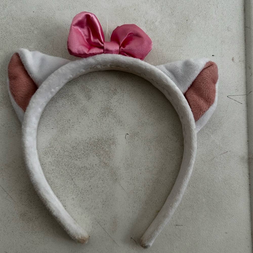 Marie ears from Disneyland Paris